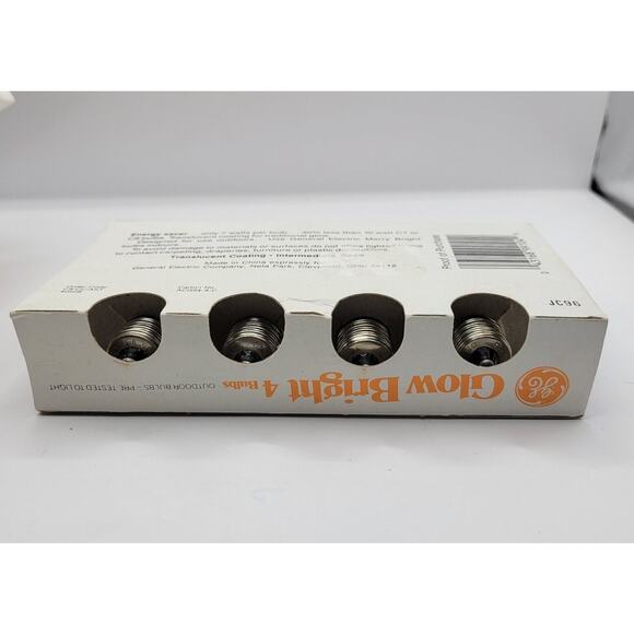 Lot Of 3 Packs GE Glow Bright C-9 Replacement Christmas Light Bulbs NIP - Picture 4 of 7